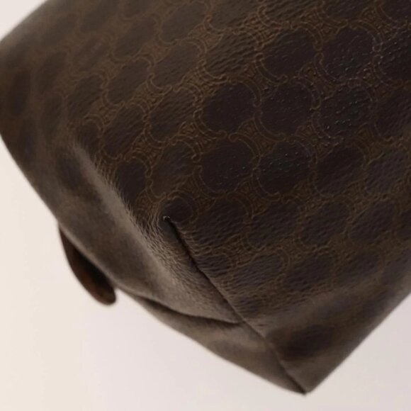 FENDI Celine Zucca Canvas Macadam Canvas Bag PVC 2 Set Beige Brown Auth ti3415 - Picture 14 of 15